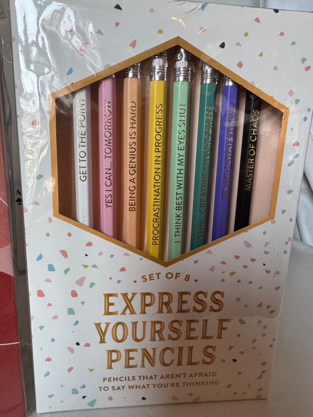 Self Care Journal & Express Yourself Colored Pencils - Pink Set - Picture 3 of 3